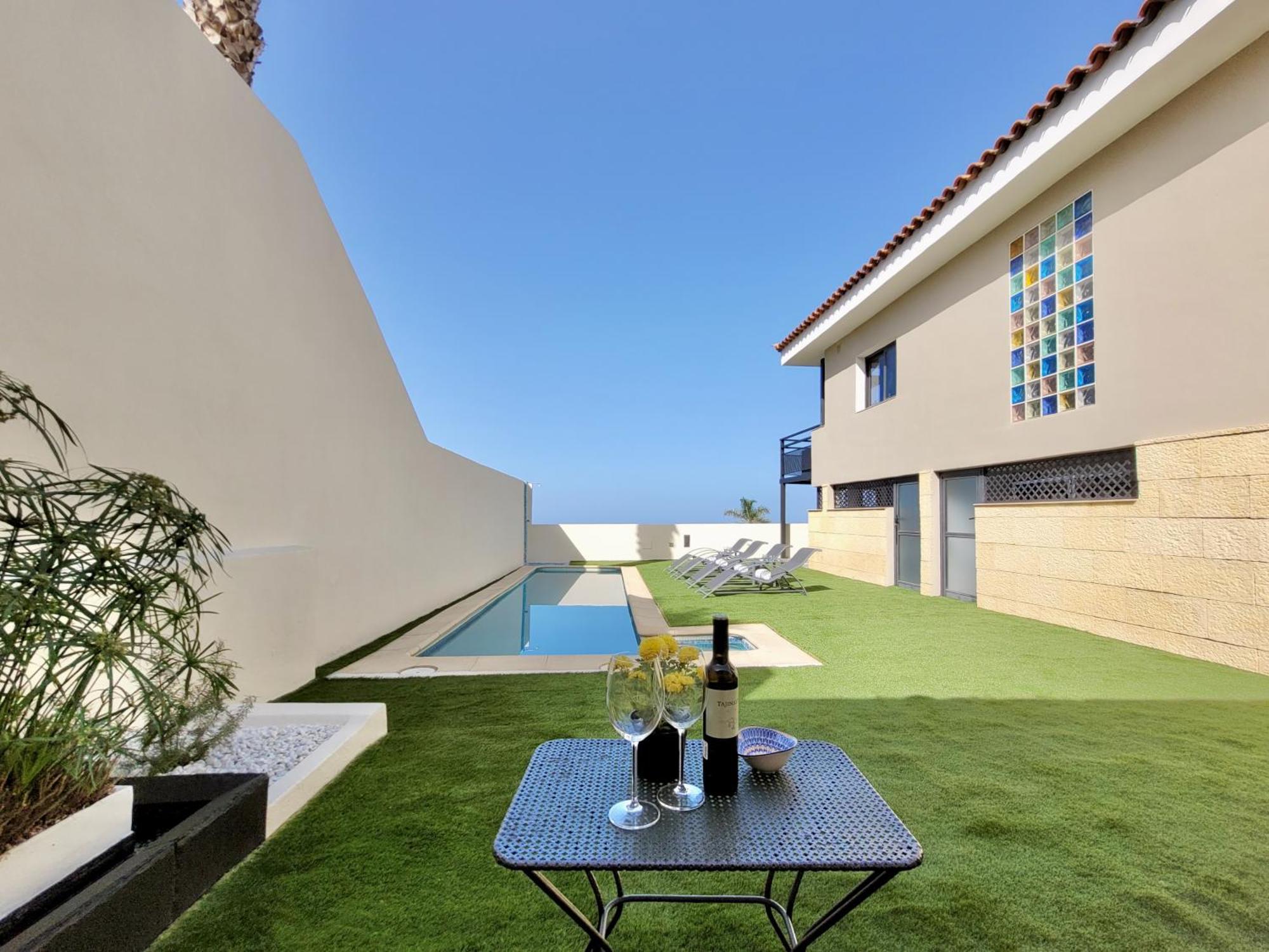 Villa Miya Del Sol Heated Pool La Orotava Exterior foto
